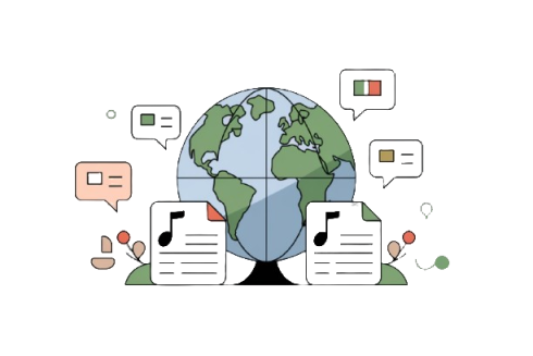 Multilingual Support and Two Lyric Versions