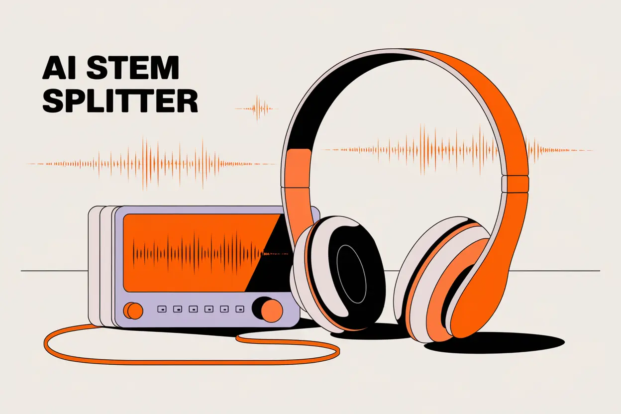 Split Stems Online Free with AI Stem Splitter